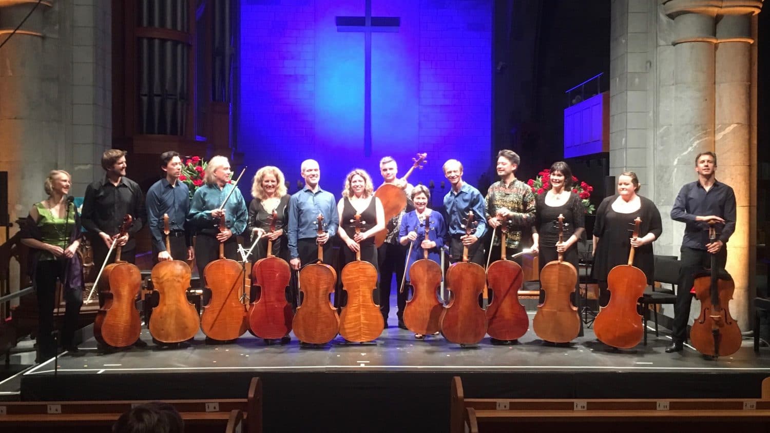Cellists 13 Cellists on stage!